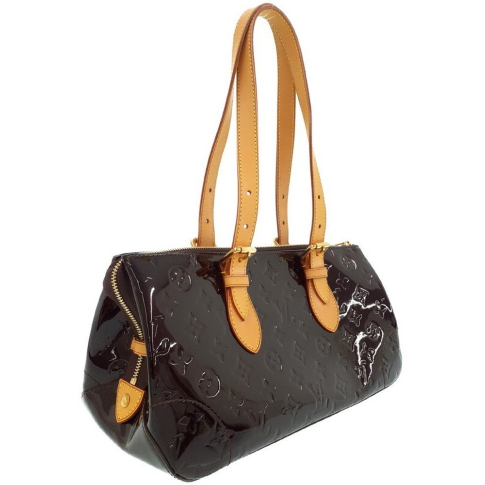 Louis Vuitton Bag Shoulder Rosewood Vernis Monogram Avenue
